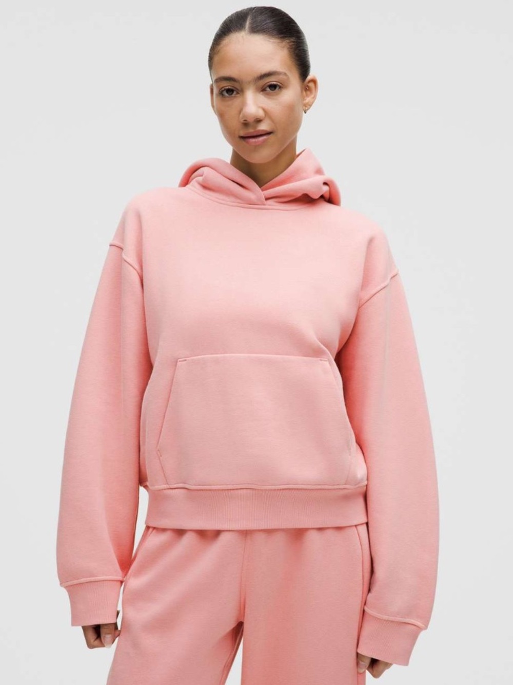 NWT Lululemon Womens Steady State Oversized Hoodie
Tea Rose